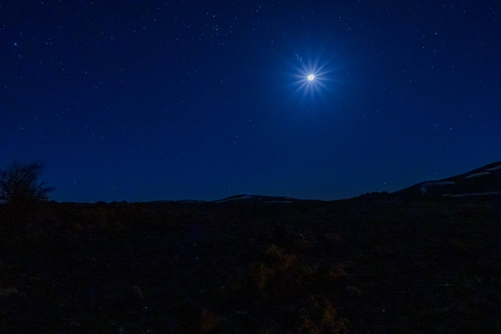 Stargazing at 2 100 m