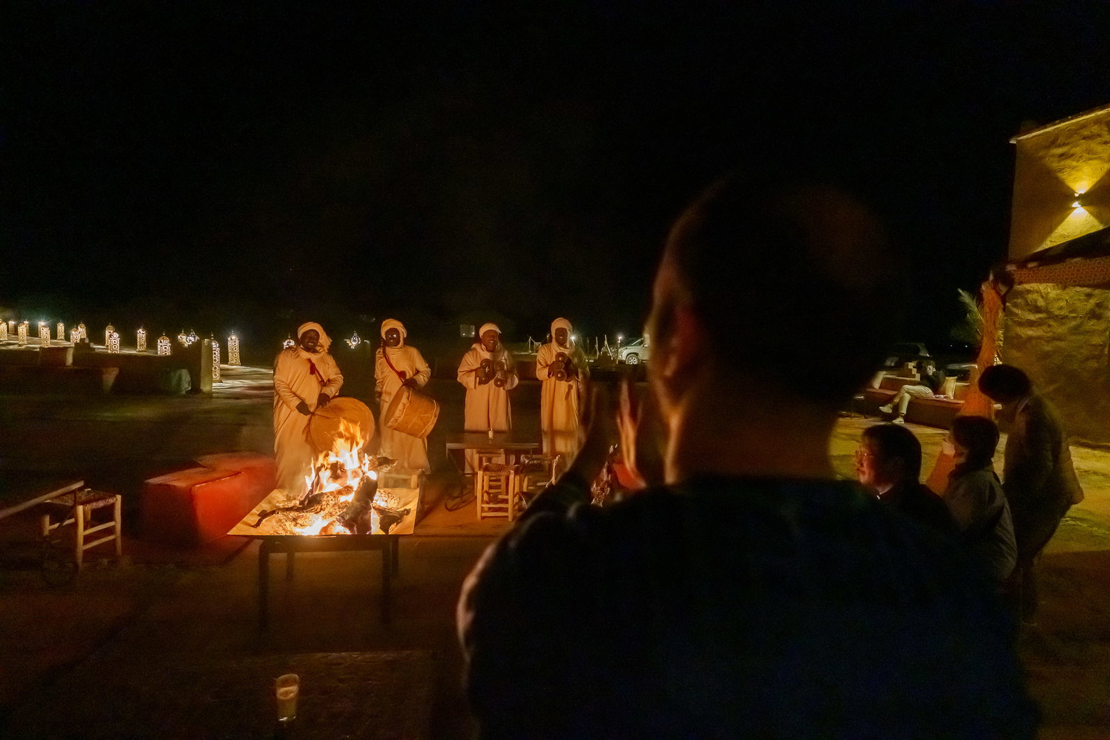 Bivouac night in the dunes